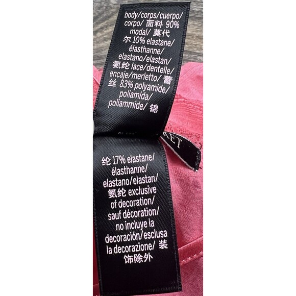 Victoria's Secret M Pink Lace Trim Babydoll‎ Lingerie Cami Romantic Coquette Y2K - Picture 11 of 11